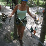 Steinzeit und Klettergarten